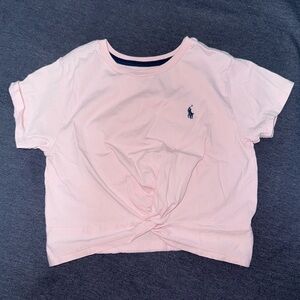 Ralph Lauren Polo Bear Cropped Short Sleeve Shirt